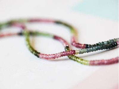 Tourmaline 2.5-3mm Faceted Rondell