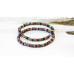 111-1956 Tourmaline <br>4mm Faceted Rondell Bracelet