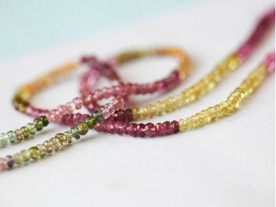 Tourmaline 3mm Faceted Rondell