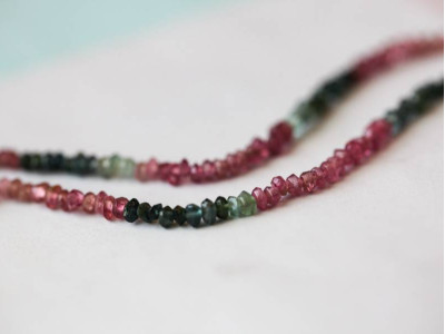 Tourmaline 3mm Faceted Rondell