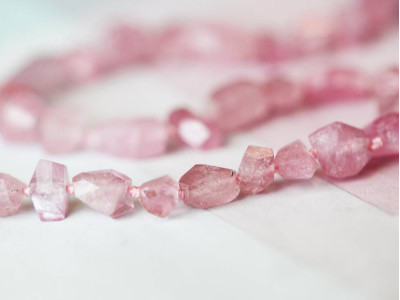 Pink Tourmaline 6-8mm Simple Cut
