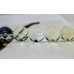115-1029 Yellow Opalite <br>20mm Faceted Coin