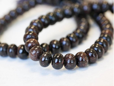 Garnet 10mm Rondell