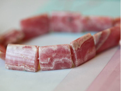 Rhodochrosite 15x20 Flat Rectangle