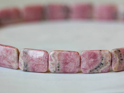 Pink Rhodochrosite 13x18 Flat Rectangle