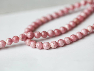 Rhodochrosite 6mm Round