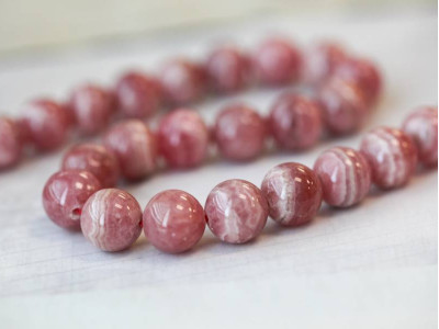 Rhodochrosite 10mm Round
