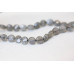 123-1670 Labradorite <br>8mm Faceted Coin