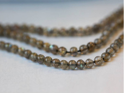 Labradorite 3.5-4mm Round