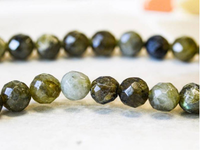 Labradorite 8mm Faceted Round