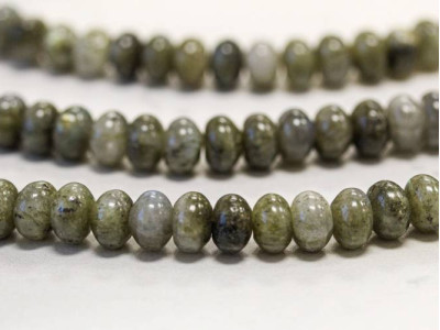 Labradorite 8mm Rondell
