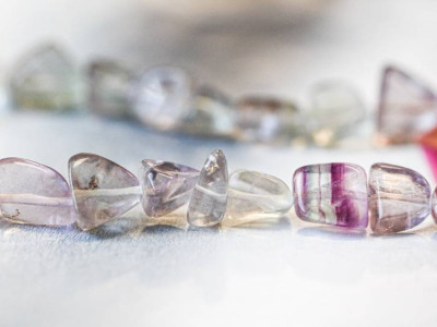 Purple Fluorite 8x Nugget