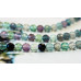 124-1331 Fluorite <br>8mm Faceted Round