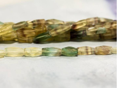 Fluorite 5x Faceted Tube
