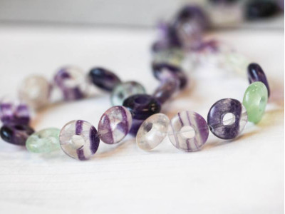 Fluorite 12mm Donut