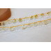 126-1285 Citrine <br>5x7 Flat Pear Briolette