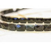 127-1044 Rainbow Obsidian <br>10x14 Faceted Flat Rectangle