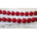 128-1084 Red Jade <br>8mm Coin