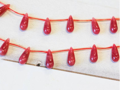 Red Jade 7x20 Tear Drop
