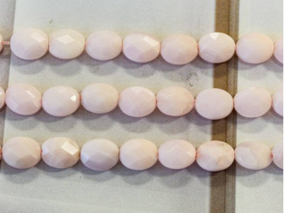 Mangano Calcite 8x10 Faceted Flat Oval