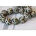 130-0620 Dalmatian Jasper <br>16mm Round
