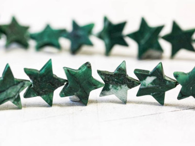 African Jade 20mm Star