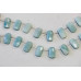 133-2005 Amazonite <br>10x18 Cushion Cut Drop