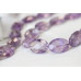 134-1226 Amethyst <br>18x25 Faceted Flat Oval
