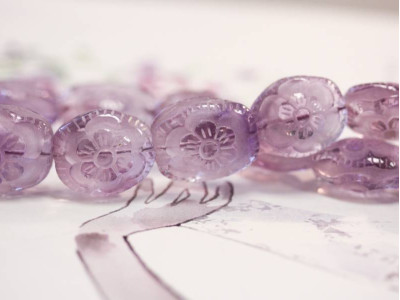 Amethyst 14-20x Carved