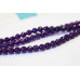 134-2224 Amethyst <br>6mm Faceted Round