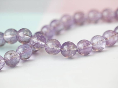Pink Amethyst 12mm Round
