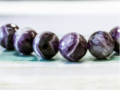 Amethyst 20mm Faceted Round