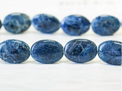 Blue Apatite 18x25 Flat Oval