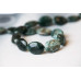 135-1257 Green Apatite <br>13x18 Flat Oval