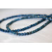 135-1467 Blue Apatite <br>4mm Faceted Round