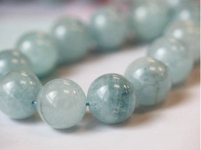 Aquamarine 21-22mm Round