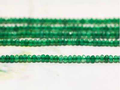 Aventurine 4mm Faceted Rondell
