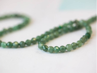 Aventurine 4.5mm Faceted Round