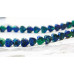 139-1134 Azurite <br>8mm Heart