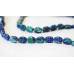 139-1142 Azurite Malachite <br>10x14 Flat Oval