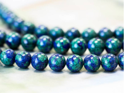 Azurite Malachite 10mm Round