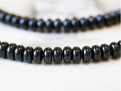 Black Onyx 10mm Rondell