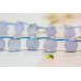 143-1152 Blue Chalcedony <br>9x11 Flat Pear Briolette