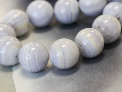 Blue Lace Agate 20mm Round