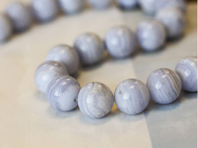 Blue Lace Agate 16mm Round