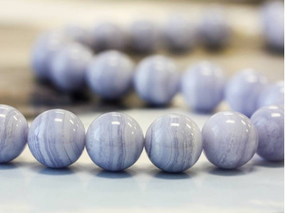 Blue Lace Agate 16mm Round