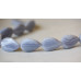 145-1250 Blue Lace Agate <br>20x30 Faceted Pear
