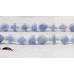 145-1276 Blue Lace Agate <br>16-17mm Poker Suits