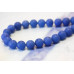 146-1029 Matte Blue Onyx <br>12mm Round