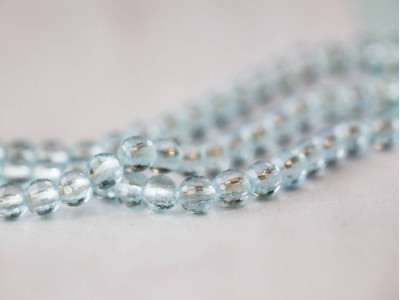 Blue Topaz 5mm Faceted Round